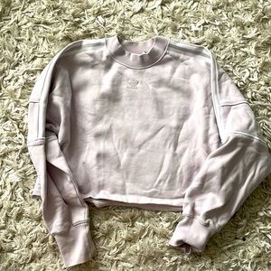Adidas cropped sweatshirt